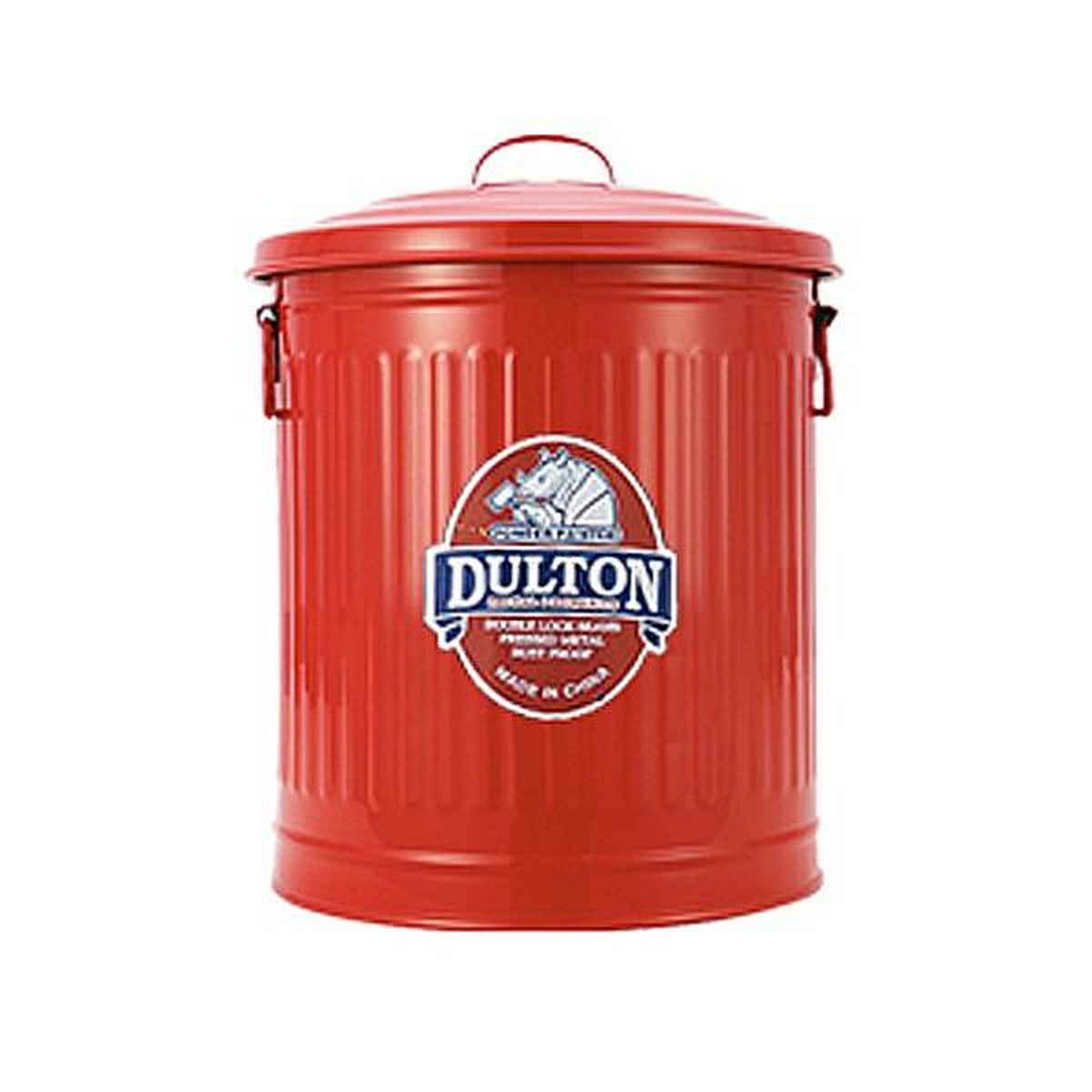 ダルトン DULTON ゴミ箱 ミニガベージカン 3.5L ダストボックス ( ふた付き 丸型 縦型 円形 円型 おしゃれ 小さい 小型 キッチン リビング 部屋 蓋 フタ 付き ) 【ブルー】 ブルー