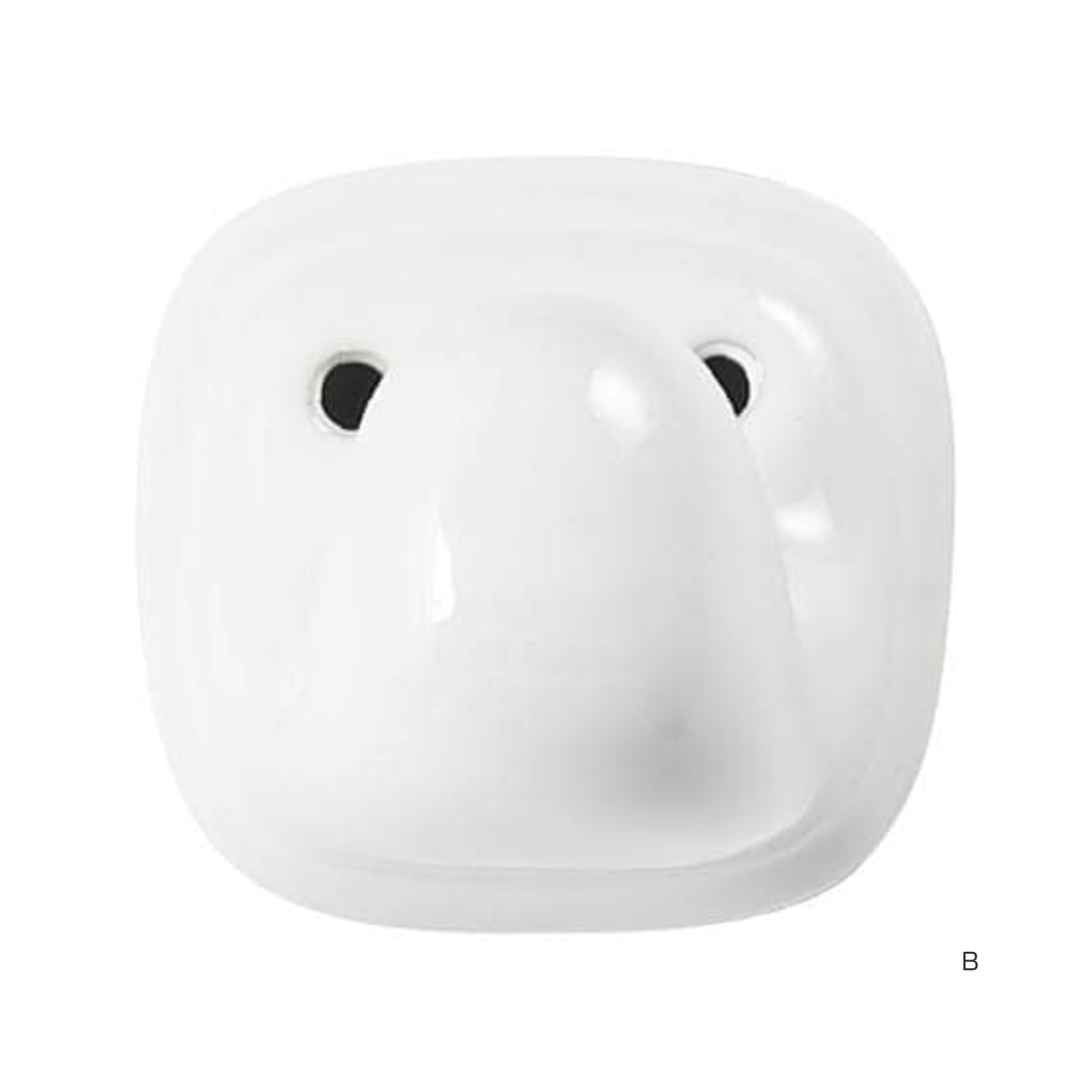 フック 壁掛け DULTON ポーセリン ローブ 磁器 ( 壁掛けフック 収納 磁器フック ポーセリンフック 小物掛け バスローブ タオル ボディブラシ 泡立てネット 引っ掛ける 浴室 洗面所 キッチン ) 【B】 B