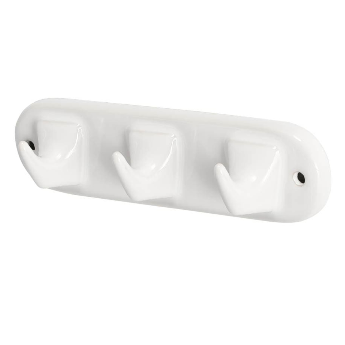 フック 壁掛け DULTON ポーセリン 3 プロングフック 磁器 （ 3連フック 壁掛けフック 収納 磁器フック ポーセリンフック 小物掛け タオル ボディブラシ 泡立てネット 引っ掛ける 浴室 洗面所 キッチン ）