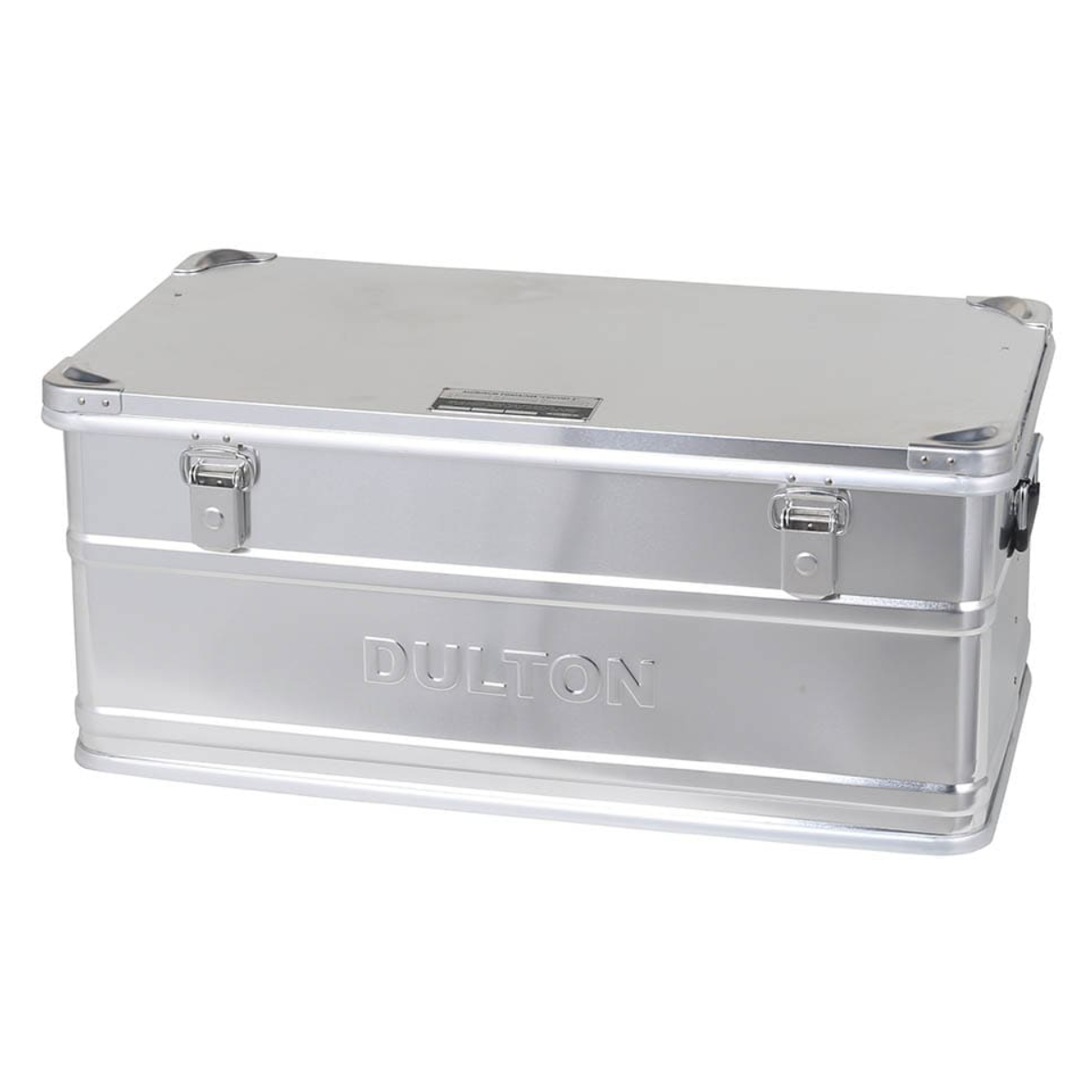 収納ボックス ふた付き L アルミ コンテナ コンボイ 2 DULTON 幅78×奥行42×高さ34.5cm ( アルミケース 小物入れ 収納 収納ケース ボックス 小物収納 ツールケース 工具箱 アルミボックス 積み重ね スタッキング 持ち手付き )