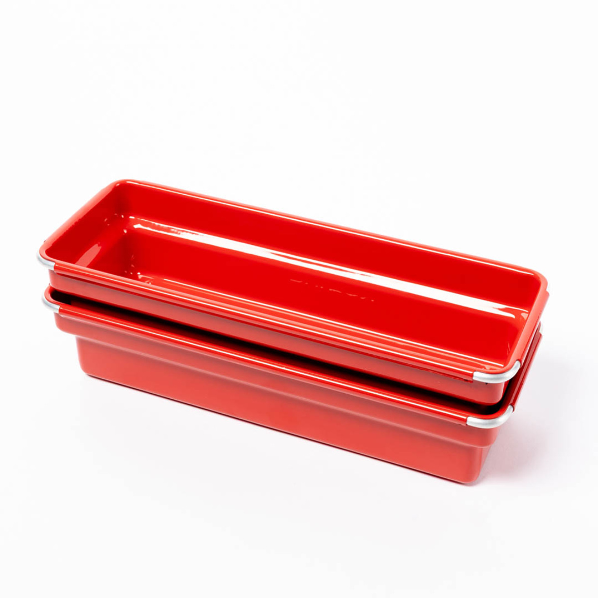 収納ケース OBLONG TRAY 小物入れ ダルトン 幅27.2×奥行10×高さ6.2cm ( 小物収納 収納 トレー トレイ カトラリーケース スタッキング カトラリートレー 小物トレー 収納ボックス 整理ボックス フリーケース 金属 積み重ね ) 【ブラウン】 ブラウン