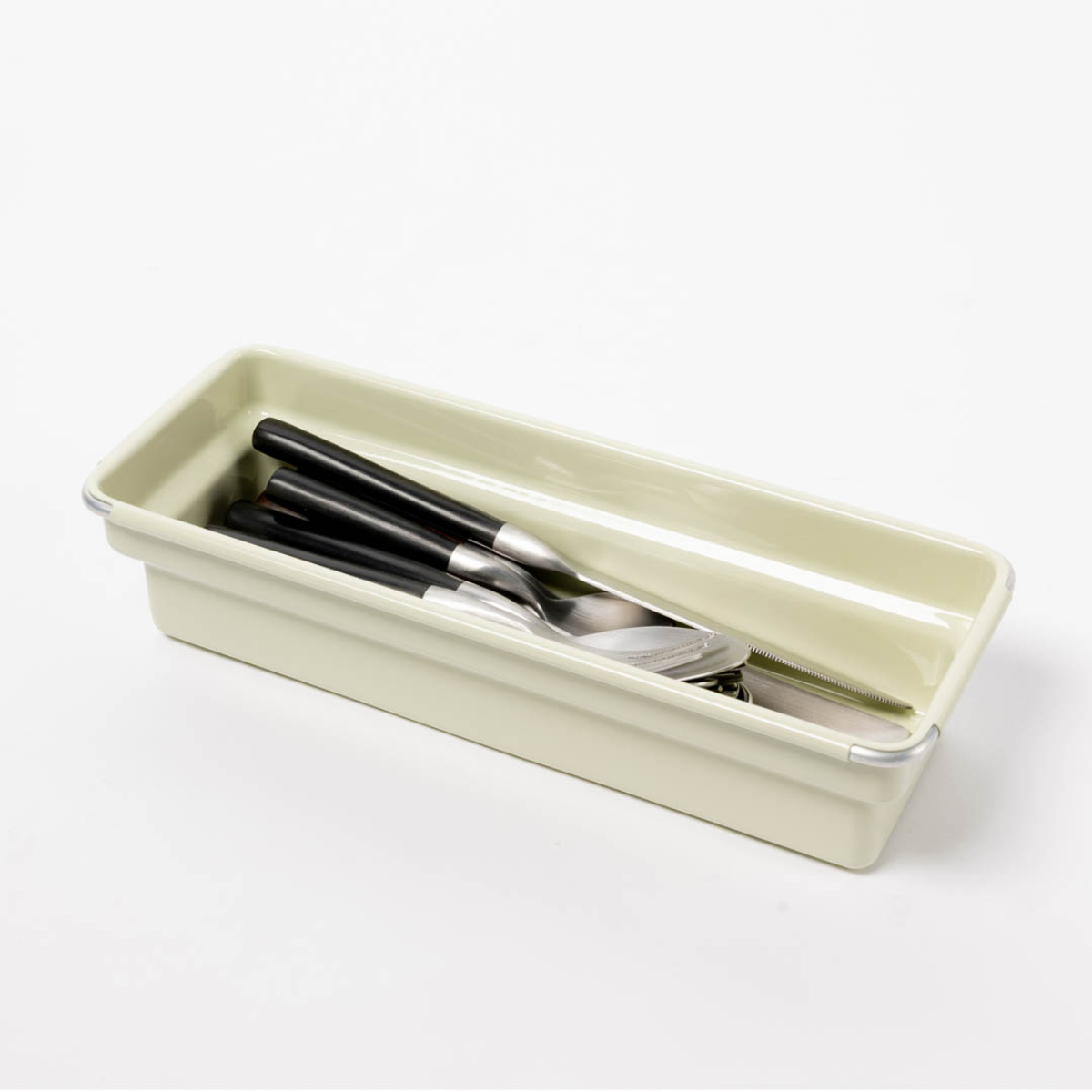 収納ケース OBLONG TRAY 小物入れ ダルトン 幅27.2×奥行10×高さ6.2cm ( 小物収納 収納 トレー トレイ カトラリーケース スタッキング カトラリートレー 小物トレー 収納ボックス 整理ボックス フリーケース 金属 積み重ね ) 【ブラウン】 ブラウン