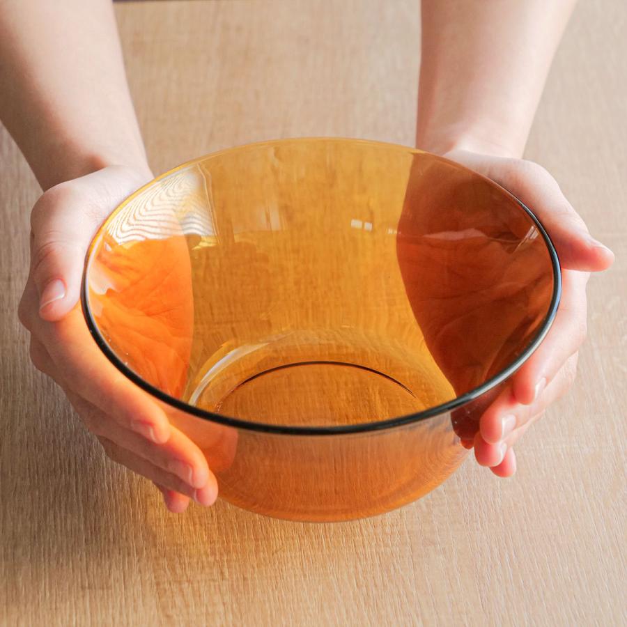 DURALEX デュラレックス ニセンボウル ボウル 17cm ( 食洗機対応 電子レンジ対応 強化ガラス 食器 サラダボウル ガラス ガラス製 SAPHIR AMBER SMOKE MARINE サファイア アンバー スモーク マリン ) 【サファイア】 サファイア