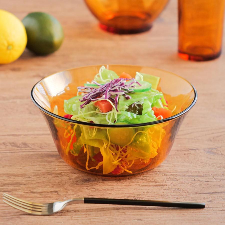 DURALEX デュラレックス ニセンボウル ボウル 17cm ( 食洗機対応 電子レンジ対応 強化ガラス 食器 サラダボウル ガラス ガラス製 SAPHIR AMBER SMOKE MARINE サファイア アンバー スモーク マリン ) 【サファイア】 サファイア