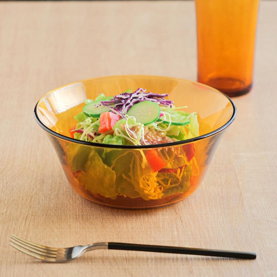 DURALEX デュラレックス ニセンボウル ボウル 17cm ( 食洗機対応 電子レンジ対応 強化ガラス 食器 サラダボウル ガラス ガラス製 SAPHIR AMBER SMOKE MARINE サファイア アンバー スモーク マリン ) 【サファイア】 サファイア