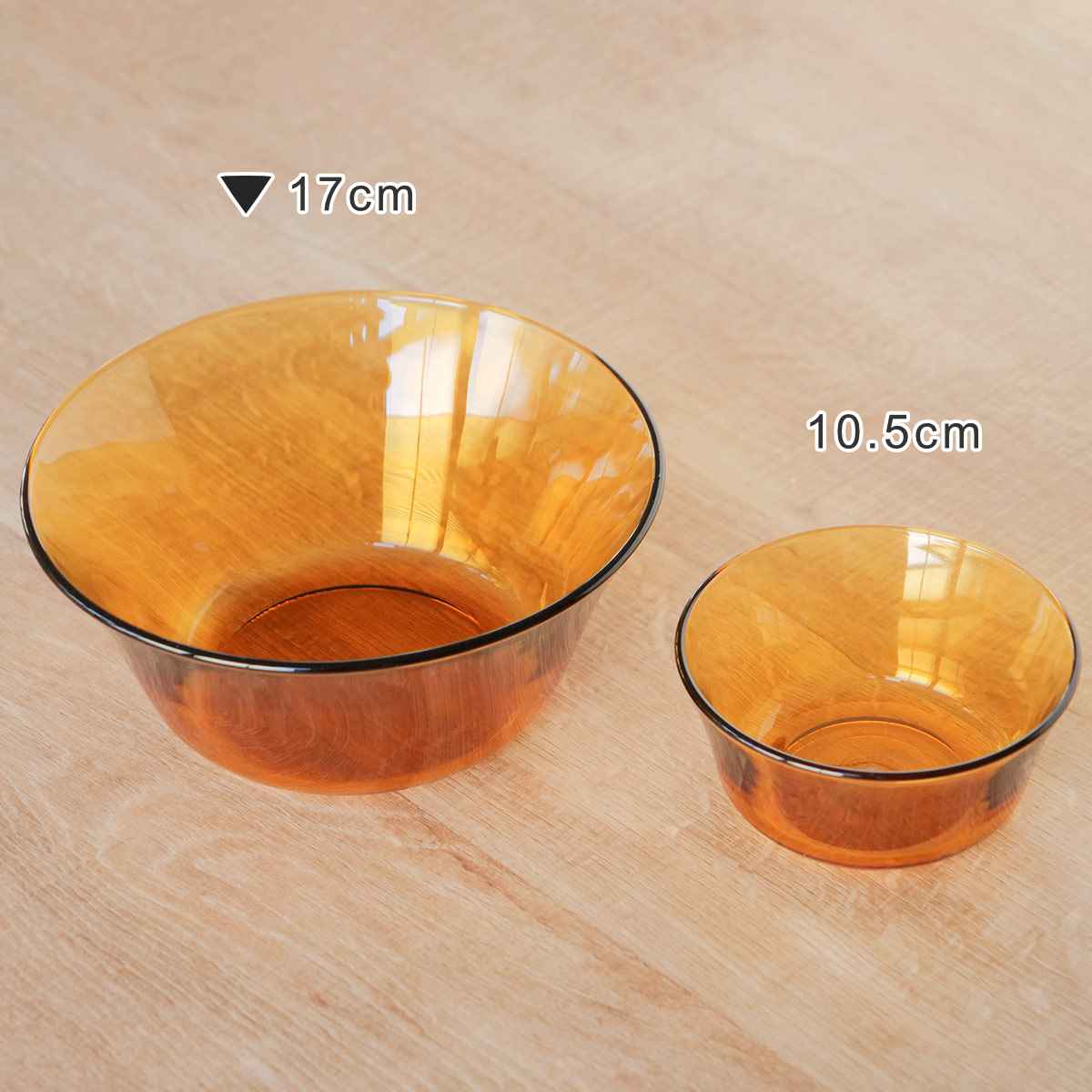 DURALEX デュラレックス ニセンボウル ボウル 17cm 同色6個セット ( 食洗機対応 電子レンジ対応 強化ガラス 食器 サラダボウル ガラス ガラス製 SAPHIR AMBER SMOKE MARINE サファイア スモーク マリン ) 【サファイア】 サファイア