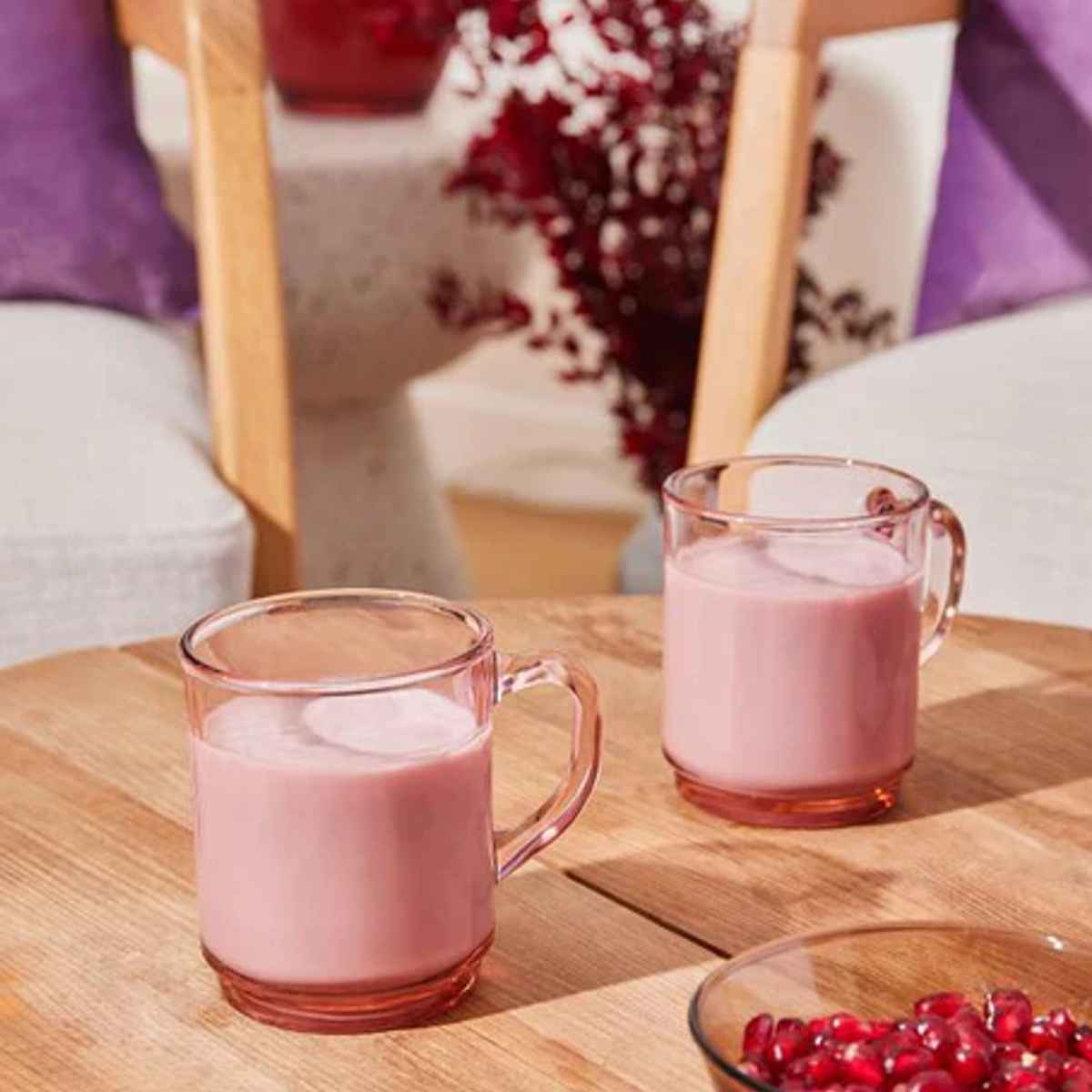 DURALEX デュラレックス マグカップ 260ml 同色6個セット ( 食洗機対応 電子レンジ対応 強化ガラス スタッキングOK 食器 マグ ガラス製 アンバー スモーク グリーン ピンク マリン プラム グレー サファイア ) 【マリン】 マリン