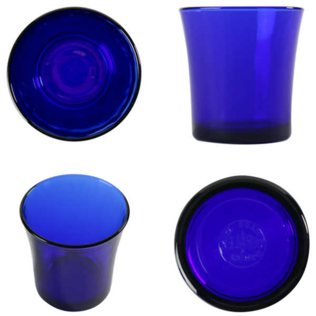 DURALEX デュラレックス ニセン グラス 210ml 同色6個セット ( 食洗機対応 電子レンジ対応 強化ガラス カップ コップ ガラス クリア アンバー スモーク サファイア ) 【スモーク】 スモーク