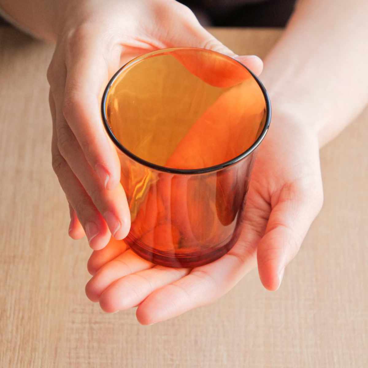 DURALEX デュラレックス ニセン グラス 210ml 同色6個セット ( 食洗機対応 電子レンジ対応 強化ガラス カップ コップ ガラス クリア アンバー スモーク サファイア ) 【スモーク】 スモーク