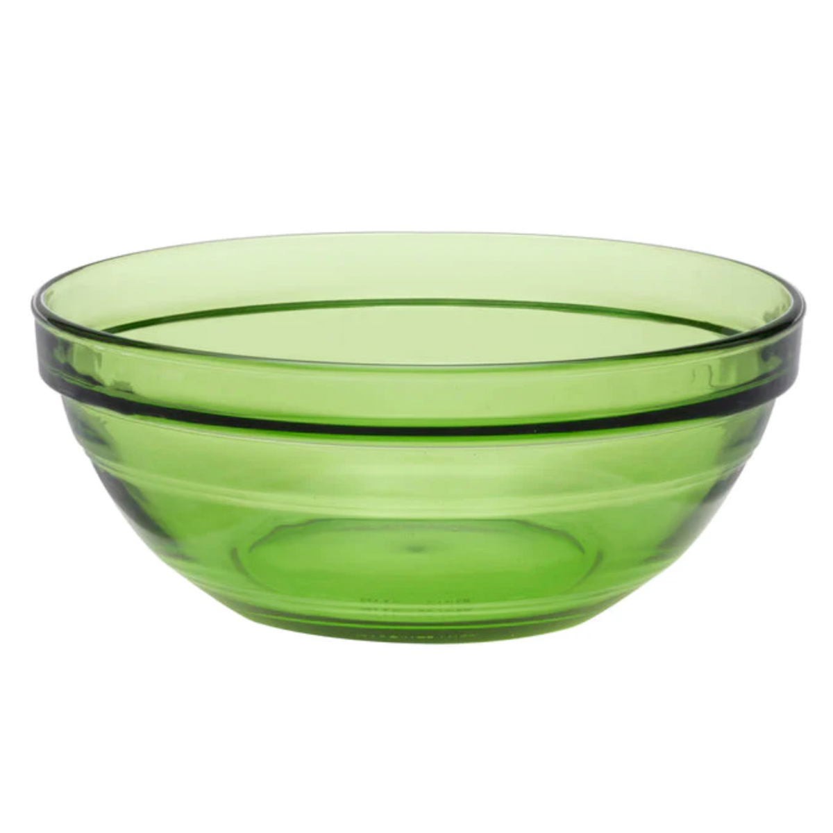 DURALEX デュラレックス リススタック ボウル 20cm ( LYS STACK 食洗機対応 電子レンジ対応 強化ガラス サラダボウル ガラスボウル サラダ フルーツ 素麺 蕎麦 調理 下ごしらえ 割れにくい 耐熱 丈夫 おしゃれ ) 【グリーン】 グリーン