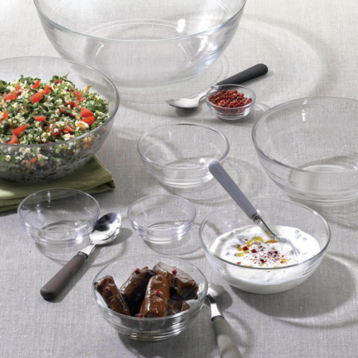 DURALEX デュラレックス リスボウル ボウル 23cm ( LYS BOWL 食洗機対応 電子レンジ対応 強化ガラス 大鉢 ガラス製 全面物理強化ガラス サラダボウル フルーツ パーティー 大きい 丈夫 シンプル おしゃれ )