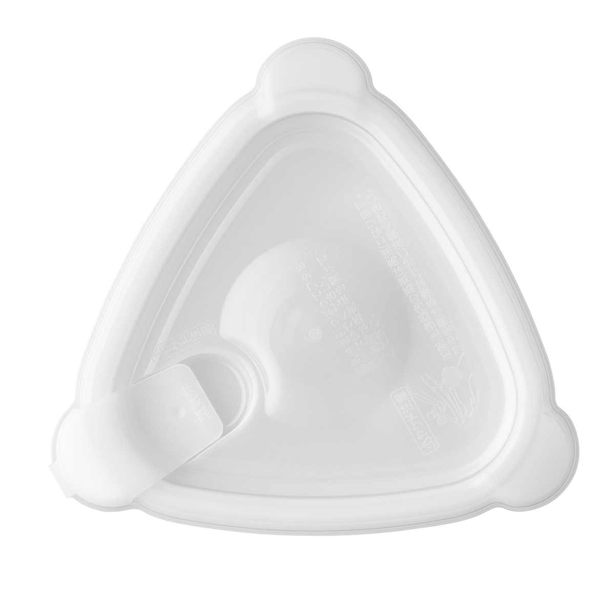 冷凍ごはん容器 おにぎり型 ごはん 保存容器 4個入 ( おにぎり ご飯 冷凍 容器 電子レンジ 米 冷凍ご飯容器 冷凍保存 食洗機対応 電子レンジ対応 日本製 1個分 お米 小分け 保存 持ち運び そのまま握れる コンビニサイズ 三角 型 )