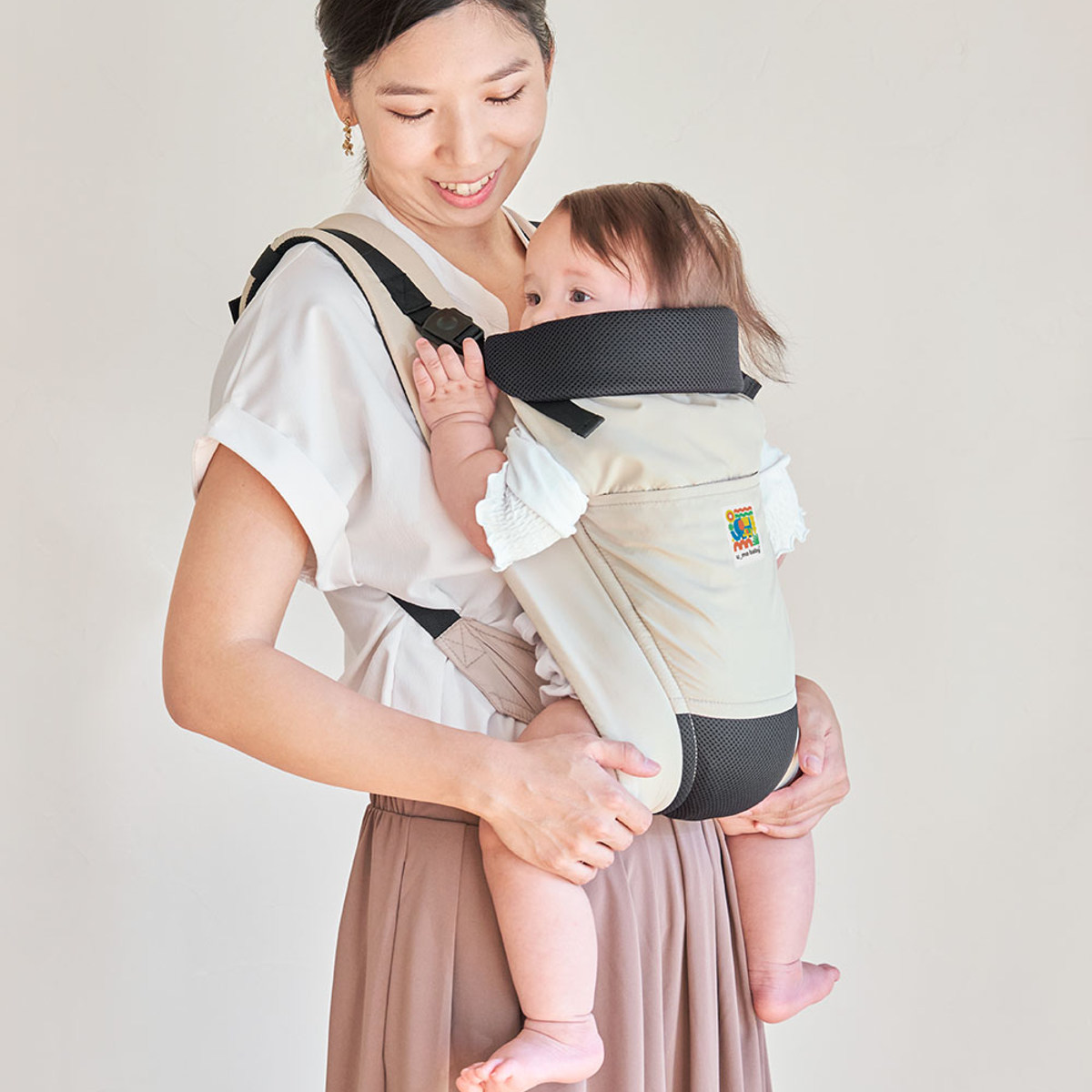 抱っこ紐 ユーモベビー 5WAY 新生児 日本製 （ 抱っこひも