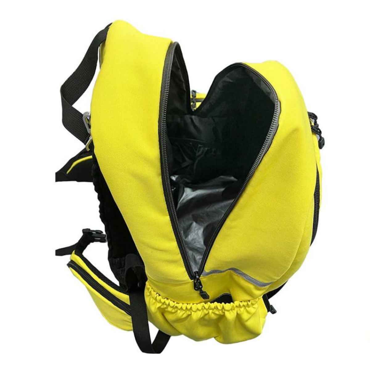 リュック 肩への負担を軽くする保育士リュック ( 保育園 幼稚園 おでかけ お散歩バッグ 遠足 お散歩 災害時 避難 防災バッグ 避難リュック 防炎 撥水 マザーズバッグ リュックサック 大容量 軽量 バックパック 腰ベルト ) 【ブルー】 ブルー