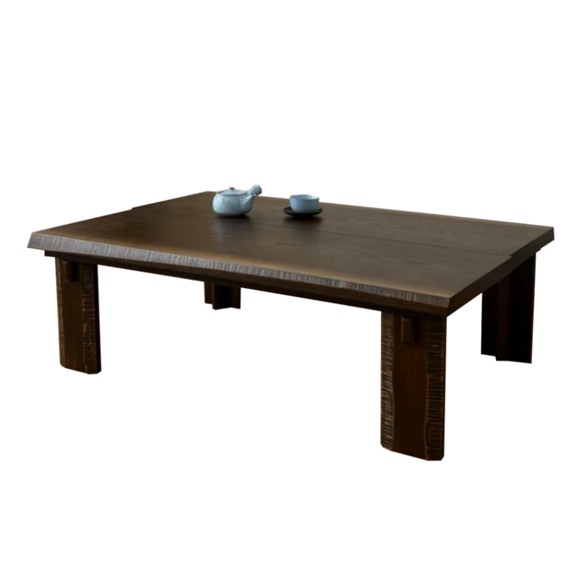 こたつテーブル 長方形 120×80cm センターテーブル ローテーブル低圧メラミン化粧板PP樹脂