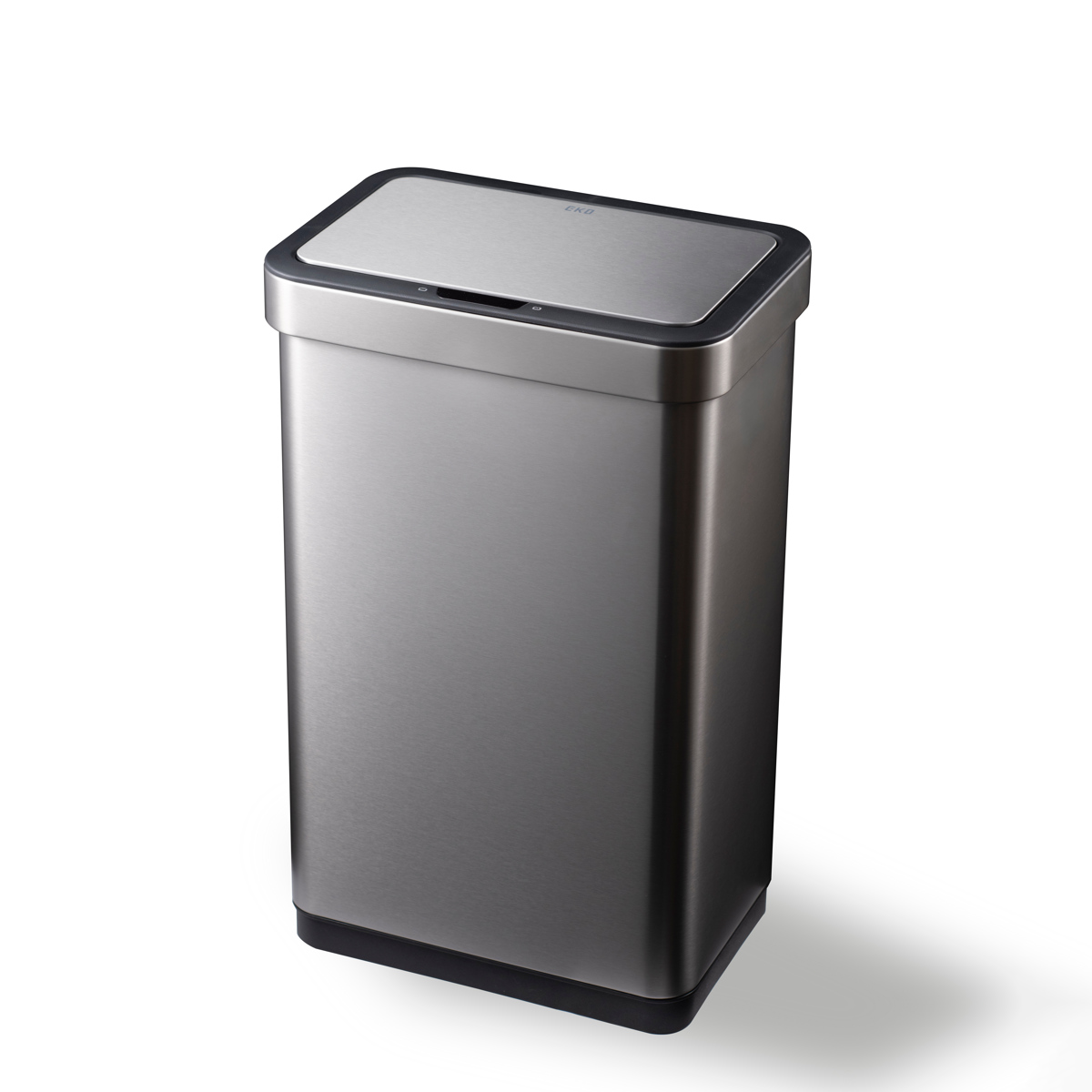 EKO ゴミ箱 50L エコノヴァセンサービン センサー式 ( イーケーオー ごみ箱 50リットル 自動開閉 スリム 大容量 センサー 一年保証付き 大きい 大きめ 電池式 キッチン ふた付き 分別 ) 【ブラック】 ブラック