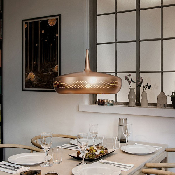 ペンダントライト 照明 CLAVA DINE 3 灯ペンダント ( ペンダント照明 間接照明 シーリングライト シーリング式 led LED 専用 3灯 プルスイッチ リビング ダイニング 食卓 キッチン おしゃれ ハンドメイド 4段階切り替え ) 【オークル】 オークル