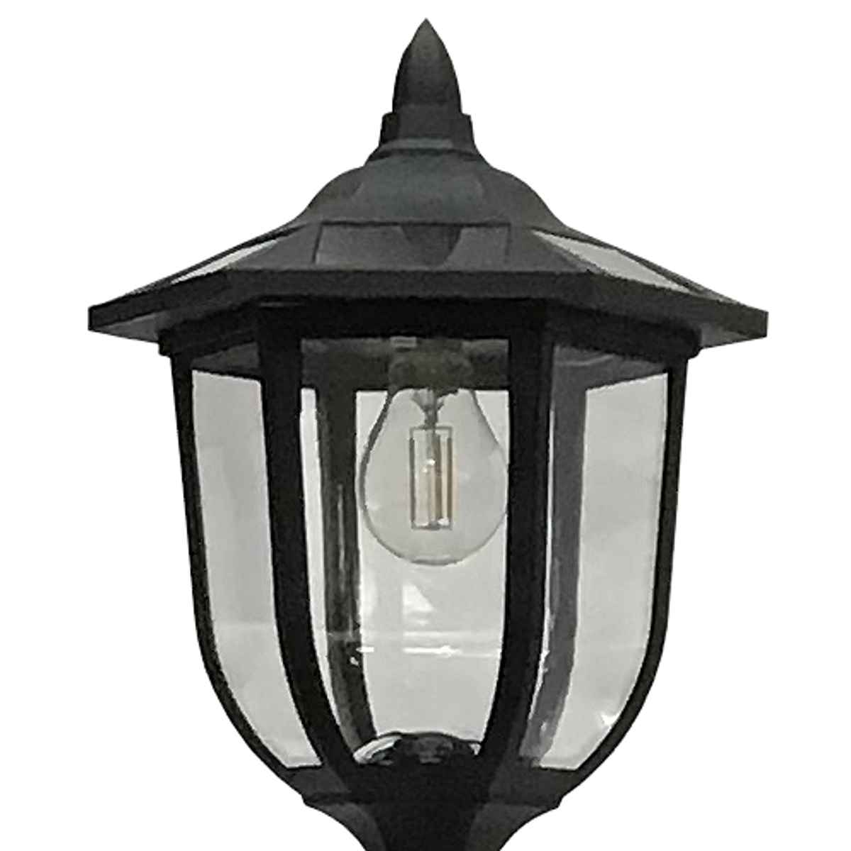 ライト ソーラー充電式ヨーロピアンライト ( ソーラーライト ガーデンライト 屋外 地面 埋め込み ソーラー 太陽光充電 プランター 埋め込み式ライト 街路灯風 LEDライト 配線不要 防犯 光センサー 自動 太陽光 充電式 明るさ調節 )