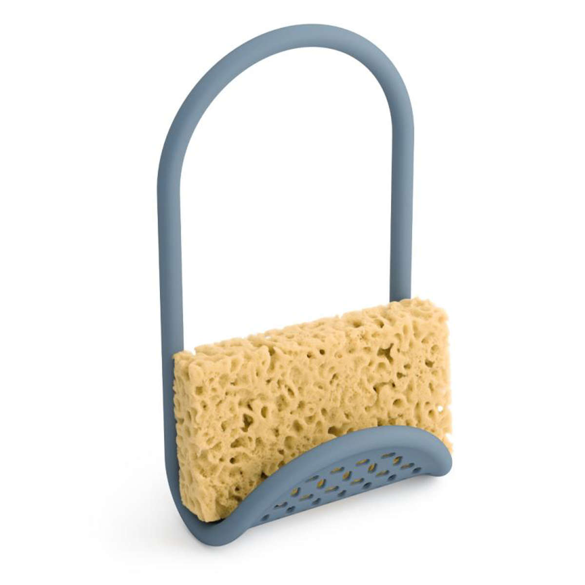 スポンジラック Umbra アンブラ スリング シンクキャディー ブラシ スポンジ置き 排水穴付き ( スポンジホルダー スポンジ入れ ブラシホルダー ブラシラック スポンジ収納 シンク用品 シンク周り 水周り用品 水まわり用品 ) 【ホワイト】 ホワイト