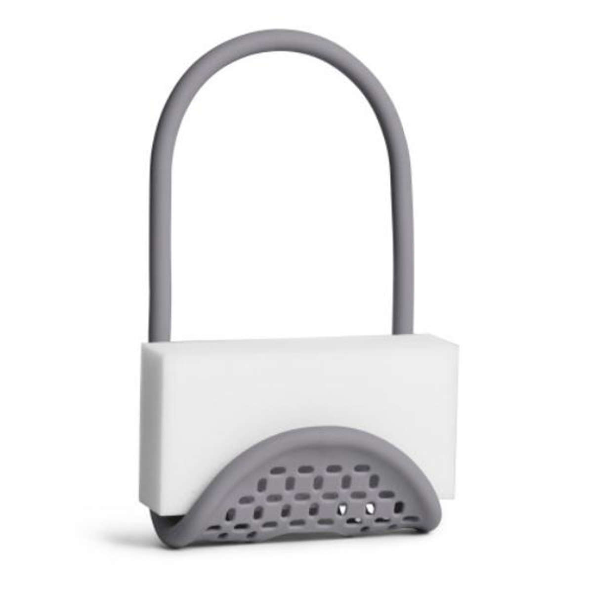 スポンジラック Umbra アンブラ スリング シンクキャディー ブラシ スポンジ置き 排水穴付き ( スポンジホルダー スポンジ入れ ブラシホルダー ブラシラック スポンジ収納 シンク用品 シンク周り 水周り用品 水まわり用品 ) 【ホワイト】 ホワイト