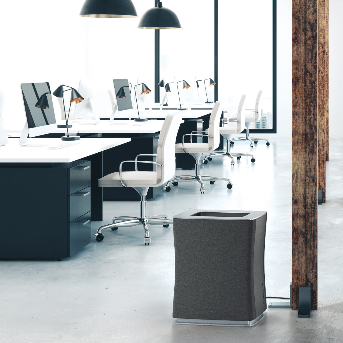 空気清浄機 Stadler Form Roger 2 bigファン集塵方式 ( 空気清浄器 約62畳 Wi-Fi機能 ウィルス対策 花粉対策 チャイルドロック スタイリッシュ ブラック 洗える フィルター 風量調節 タイマー キャスター付 おしゃれ )