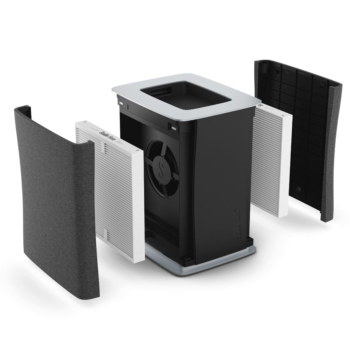 空気清浄機 Stadler Form Roger 2 bigファン集塵方式 ( 空気清浄器 約62畳 Wi-Fi機能 ウィルス対策 花粉対策 チャイルドロック スタイリッシュ ブラック 洗える フィルター 風量調節 タイマー キャスター付 おしゃれ )