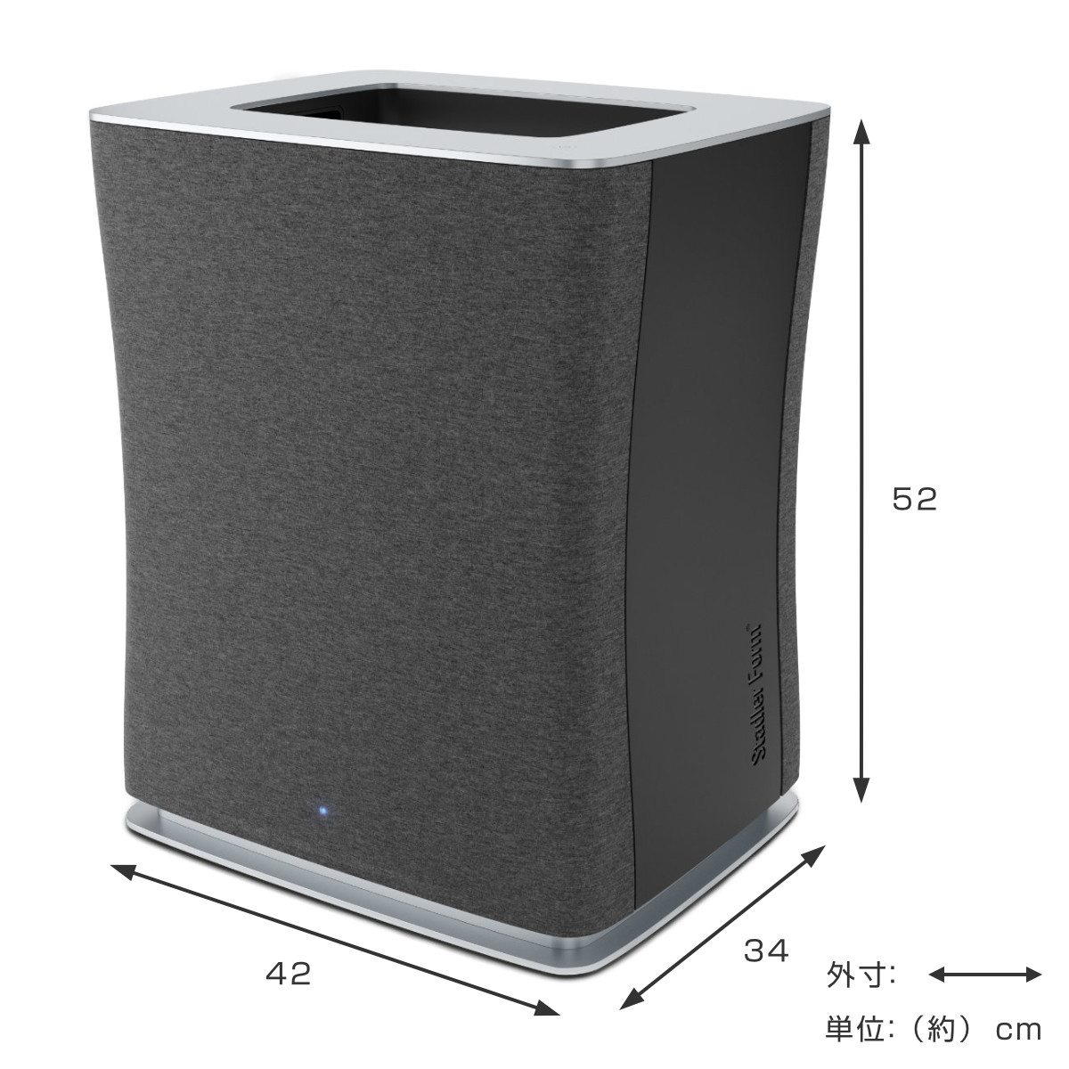 空気清浄機 Stadler Form Roger 2 bigファン集塵方式 ( 空気清浄器 約62畳 Wi-Fi機能 ウィルス対策 花粉対策 チャイルドロック スタイリッシュ ブラック 洗える フィルター 風量調節 タイマー キャスター付 おしゃれ )