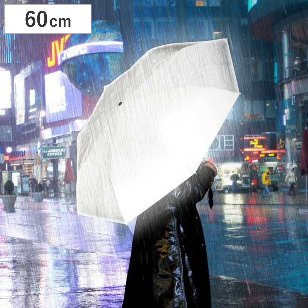 折りたたみ傘 雨傘 SUCK UK アンブレラ リフレクター 60cm ( 傘 メンズ レディース かさ おしゃれ 無地 夜道 光る 反射 撥水 持ち運び おりたたみ傘 カサ 大きめ 直径100cm 男女兼用 通勤 通学 )