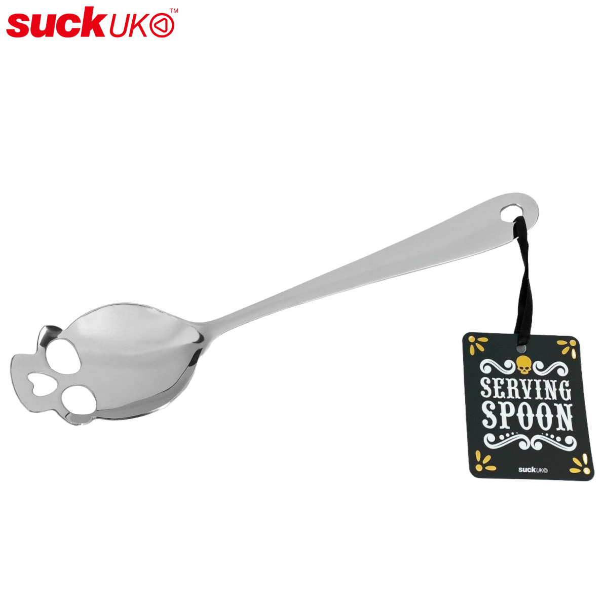 SUCK UK スプーン サービングスプーン スカル ( サックユーケー ステンレス 取り分けスプーン ユニーク おもしろ キッチン雑貨 )