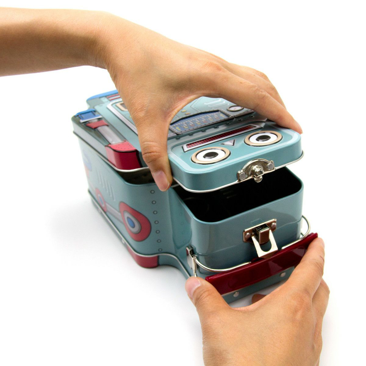 収納ケース SUCK UK オーガナイザー プレゼント オシャレ ( サックユーケー ロボット型 フードトラック型 小物入れ インテリア 雑貨 子ども 収納 デザイン おもちゃ収納 飾る オブジェ グッズ 景品 ギフト ) 【ロボット】 ロボット