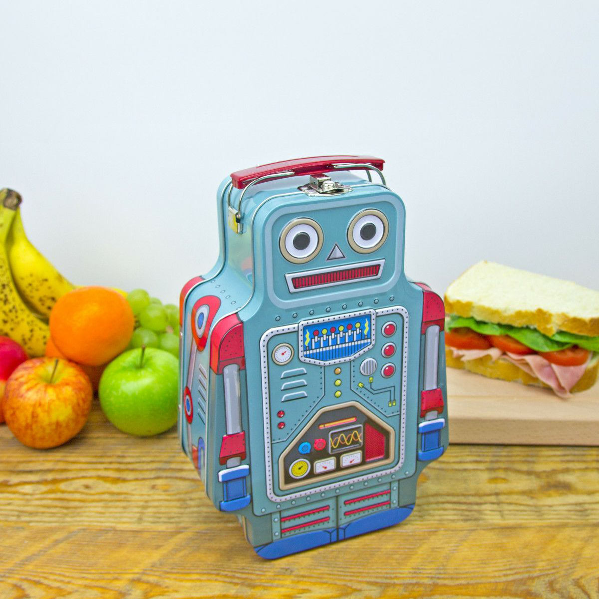 収納ケース SUCK UK オーガナイザー プレゼント オシャレ ( サックユーケー ロボット型 フードトラック型 小物入れ インテリア 雑貨 子ども 収納 デザイン おもちゃ収納 飾る オブジェ グッズ 景品 ギフト ) 【ロボット】 ロボット