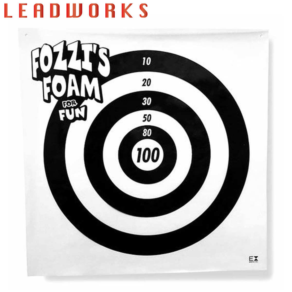 LEADWORKS 泡スプレー おもちゃ 泡ソープ FOZZIs ボディーソープ用 ターゲット （ レッドワークス 的あて 的当てゲーム 子供 お風呂遊び 玩具 おふろ シューティングゲーム 泡 外遊び 水遊び キッズ 幼児 遊び プール 家庭用 ）