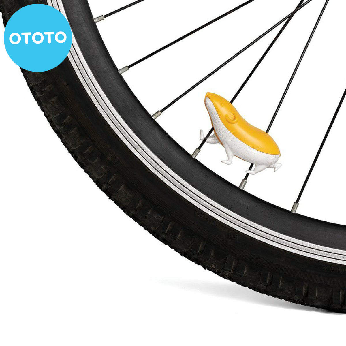 自転車 装飾 ハムスター OTOTO バイクアクセサリー （ オトト スポークデコレーション おしゃれ かわいい カスタマイズ DIY 飾り 目印 動物 アニマル サイクリング プレゼント ギフト 雑貨 アクセサリー デコレーション 車輪 ）