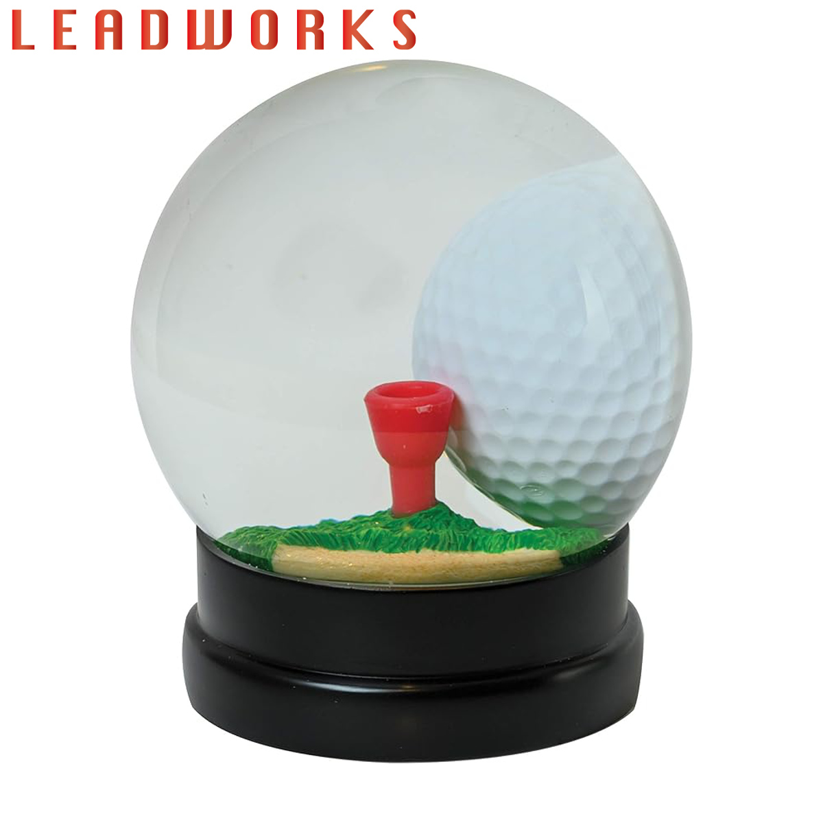 ゲーム LW Tee-Off ゴルフ 遊び （ レッドワークス おもちゃ ウォーターゲーム レトロ レトロおもちゃ バランスゲーム オブジェ 置き物 ガラスドーム 知育玩具 脳トレ 集中力 バランス感覚 暇つぶし アナログ 電池不要 子供 大人 ）