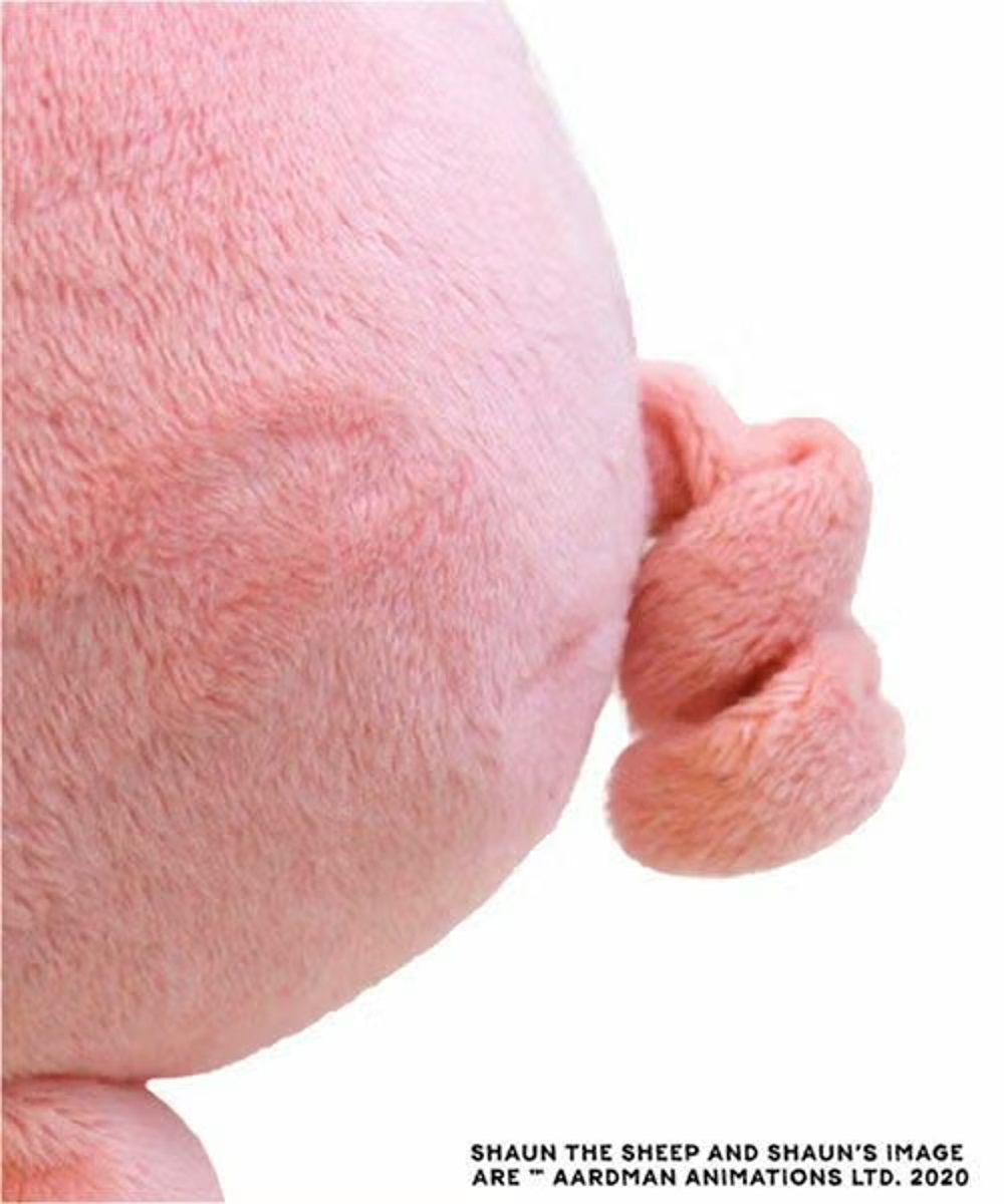 NICI イタズラブタ クラシック 25cm ぬいぐるみ ひつじのショーン ( ニキ ヌイグルミ ぶた ふわふわ アニマル グッズ かわいい キャラクター もこもこ 縫いぐるみ 人形 ぬい撮り おもちゃ 玩具 子ども 女の子 男の子 プレゼント ) 【smile】 smile