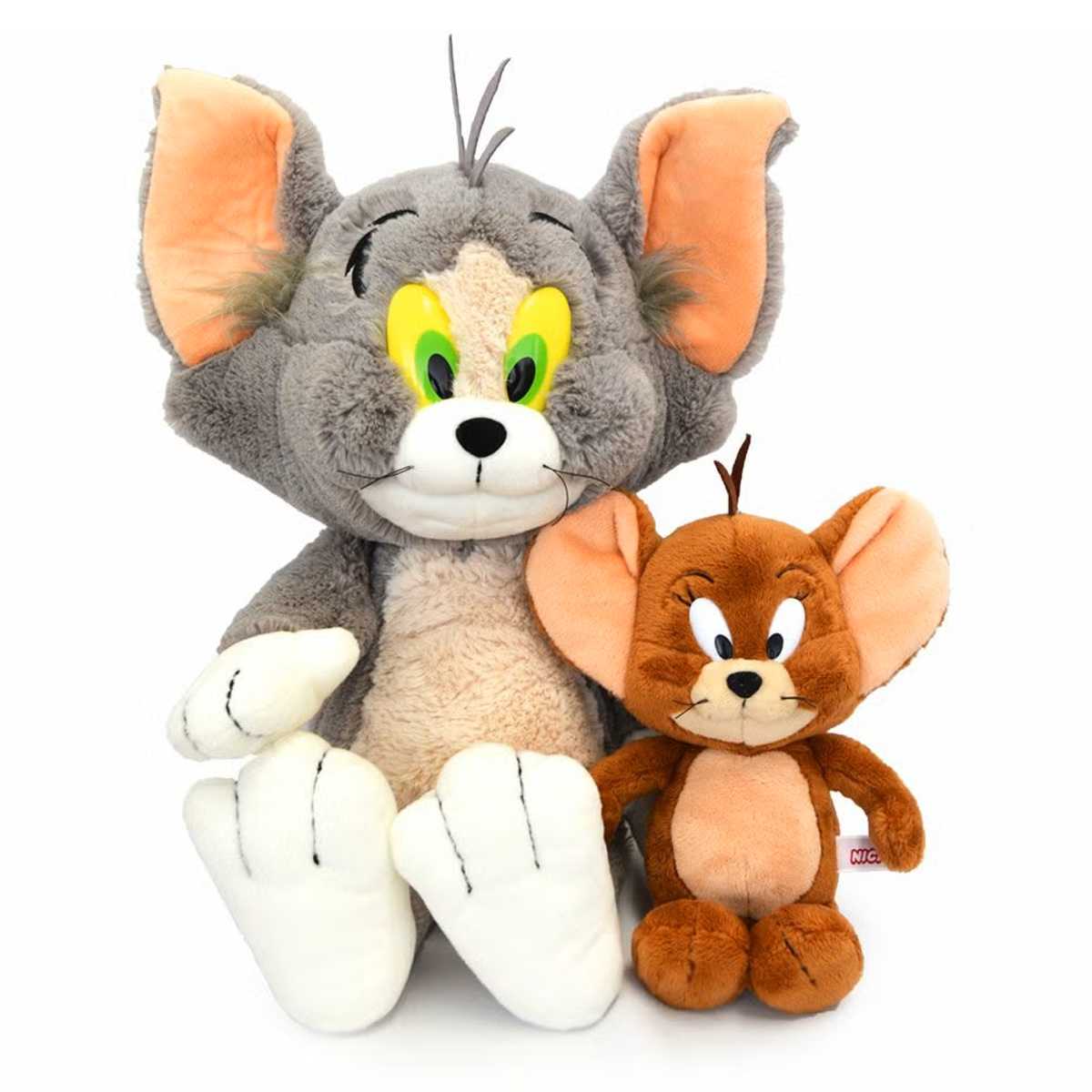 NICI トムとジェリー トム クラシック 50cm ぬいぐるみ ( ニキ ヌイグルミ ふわふわ アニマル グッズ かわいい キャラクター トムジェリ お座りタイプ もこもこ 縫いぐるみ 人形 ぬい撮り おもちゃ 玩具 子ども プレゼント )