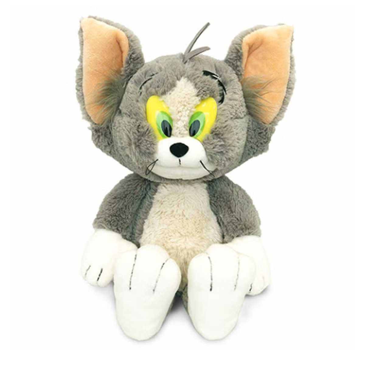 NICI トムとジェリー トム クラシック 35cm ぬいぐるみ ( ニキ ヌイグルミ ふわふわ アニマル グッズ かわいい キャラクター トムジェリ お座りタイプ もこもこ 縫いぐるみ 人形 ぬい撮り おもちゃ 玩具 子ども プレゼント )