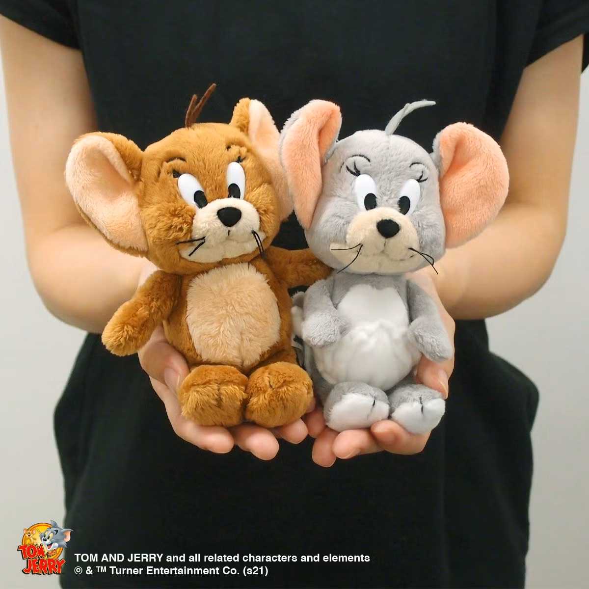 NICI トムとジェリー ジェリー クラシック 15cm ぬいぐるみ ( ニキ ヌイグルミ ふわふわ アニマル グッズ かわいい キャラクター トムジェリ お座りタイプ もこもこ 縫いぐるみ 人形 ぬい撮り おもちゃ 玩具 子ども プレゼント )