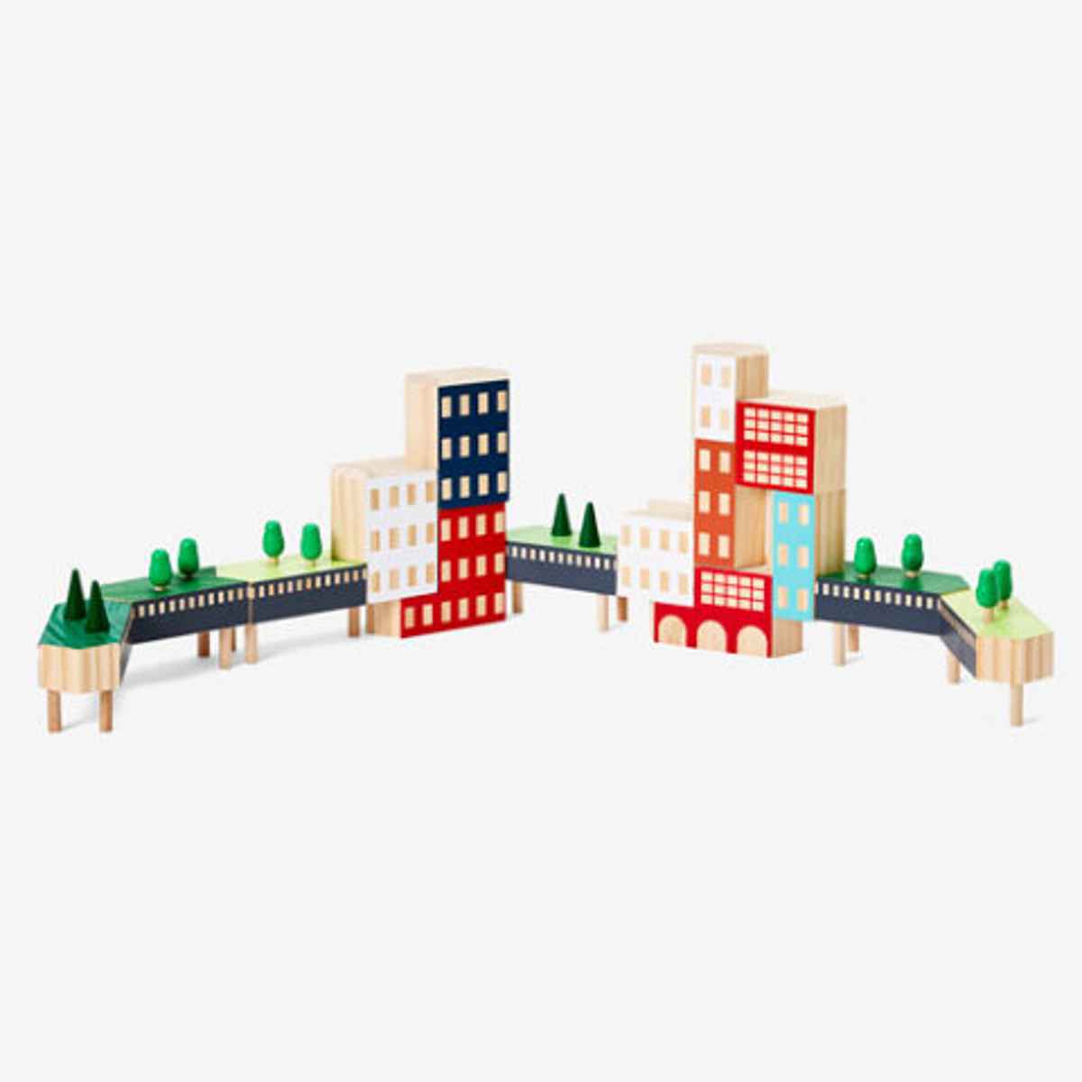 おもちゃ 積み木 AREAWARE ブロッキテクチャー NYC グリーン