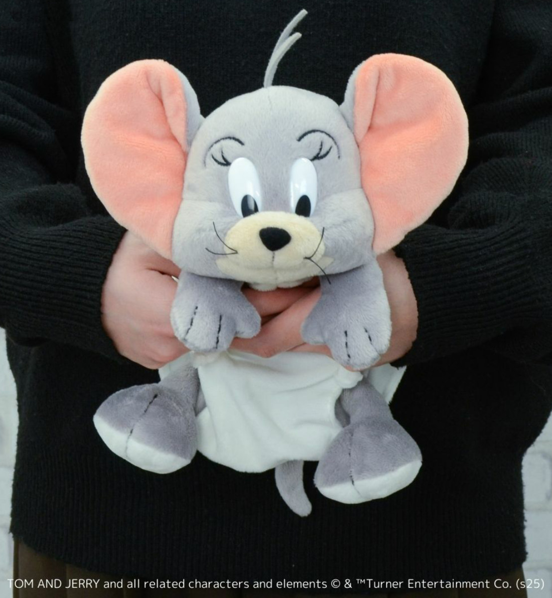 筆箱 フィギュアポーチ NICI トムとジェリー ぬいぐるみ ( ニキ ポーチ トム ジェリー タフィー 小物入れ マスコット ペンポーチ 文房具 キャラクター 中学生 高校生 アニマル 動物 ギフト プレゼント グッズ ) 【タフィー】 タフィー