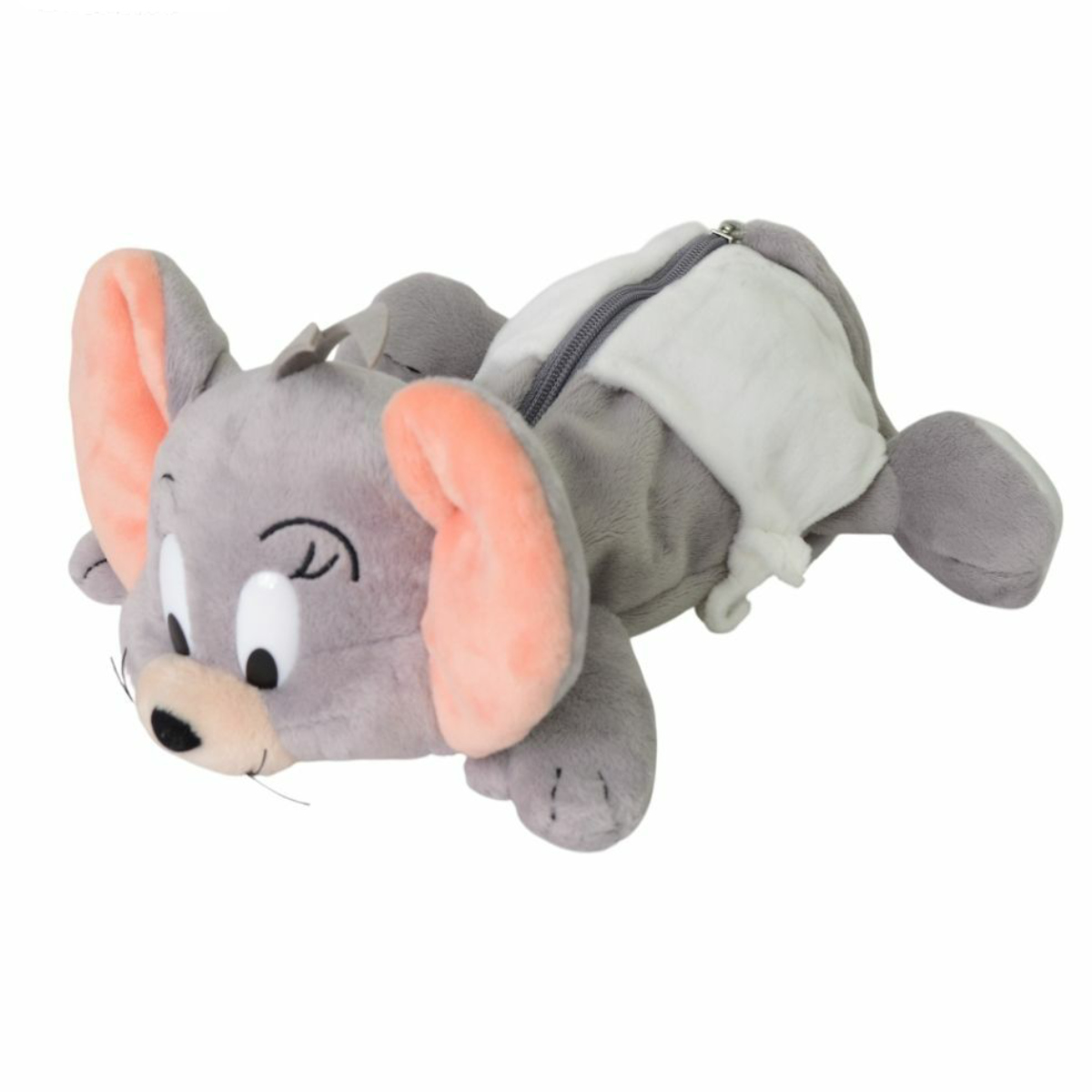 筆箱 フィギュアポーチ NICI トムとジェリー ぬいぐるみ ( ニキ ポーチ トム ジェリー タフィー 小物入れ マスコット ペンポーチ 文房具 キャラクター 中学生 高校生 アニマル 動物 ギフト プレゼント グッズ ) 【タフィー】 タフィー