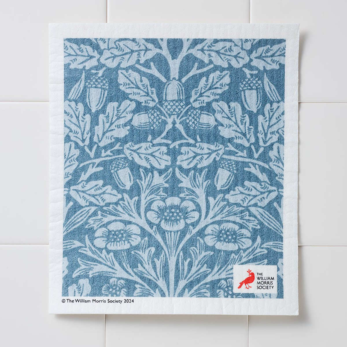 スポンジ エイコーン 吸水 エコンフォートハウス ウィリアムモリス 作業台 おしゃれ ( スポンジワイプ ふきん ウィリアム・モリス柄 北欧 ダスター 水切り 掃除 スウェーデン 万能 吸収力 キッチン掃除 洗える 煮沸OK )