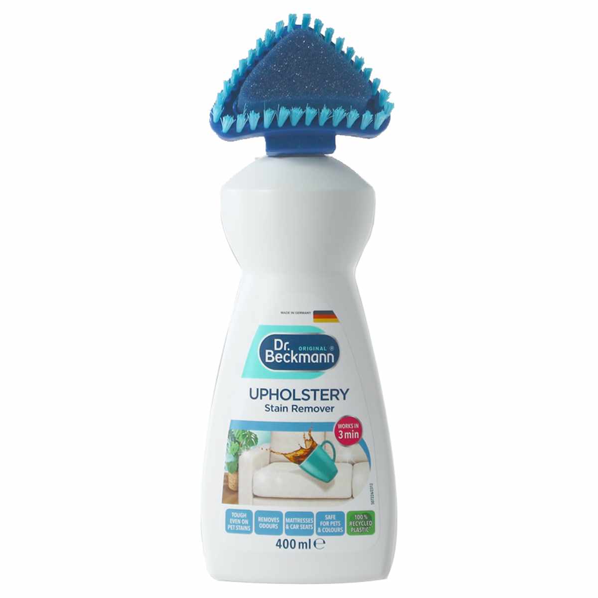 シミ取り剤 Dr.Beckmann ベックマン カーペット カーシート ステインリムーバー 汚れ落とし ( ブラシ付き リムーバー カーペット掃除 カーペットシミ 汚れ 消臭 リビング 車内 掃除 クリーナー 掃除グッズ 洗剤 ドイツ製 )