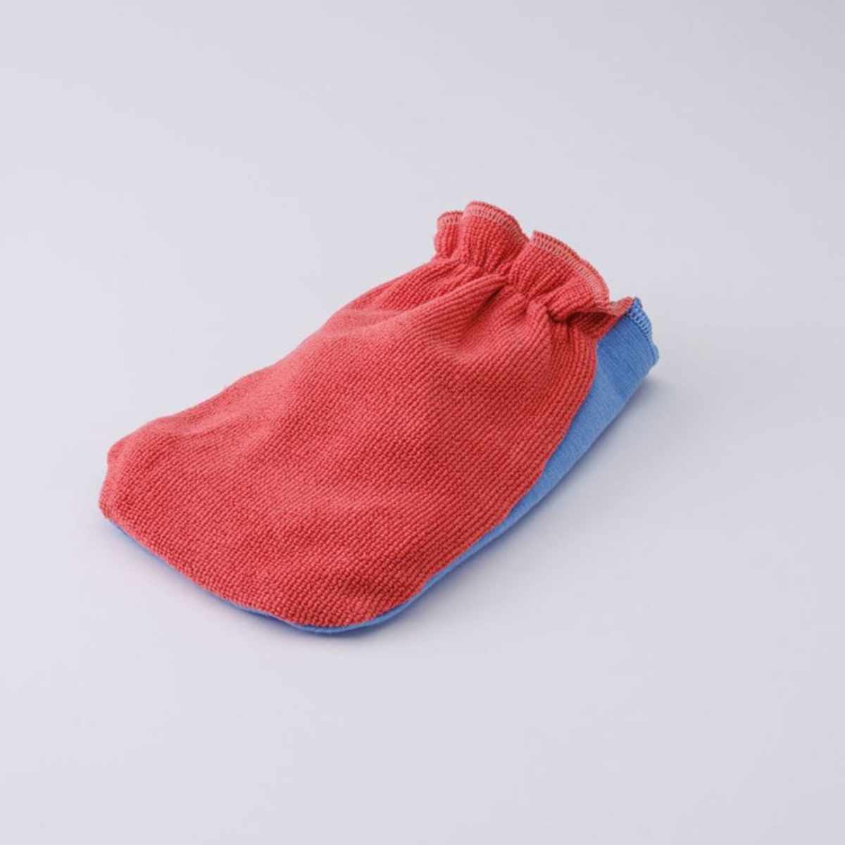 ふきん マルチグローブ 両面色違い 掃除 水だけで簡単 洗濯機OK 多用途 ( 手袋タイプ クロス 掃除用 雑巾 水だけでOK 拭き掃除 ほこり 鏡 掃除用品 掃除グッズ ) 【レッドブルー】 レッドブルー