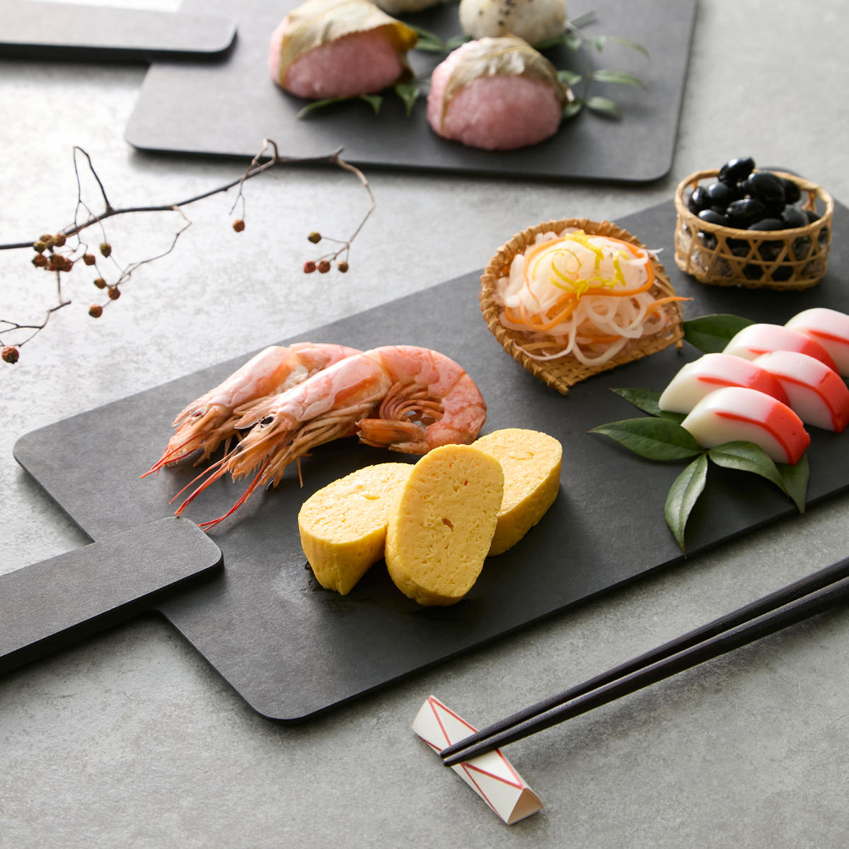 エピキュリアン 持ち手付きカッティングボード M 木製 ハンディボード まな板 ( まないた マナイタ 俎板 Mサイズ 薄型 軽量 食洗機対応 キッチン おしゃれ 天然木 繊維 合成 トレー プレート 取っ手 両面使用 下ごしらえ 調理用品 ) 【ナチュラル】 ナチュラル