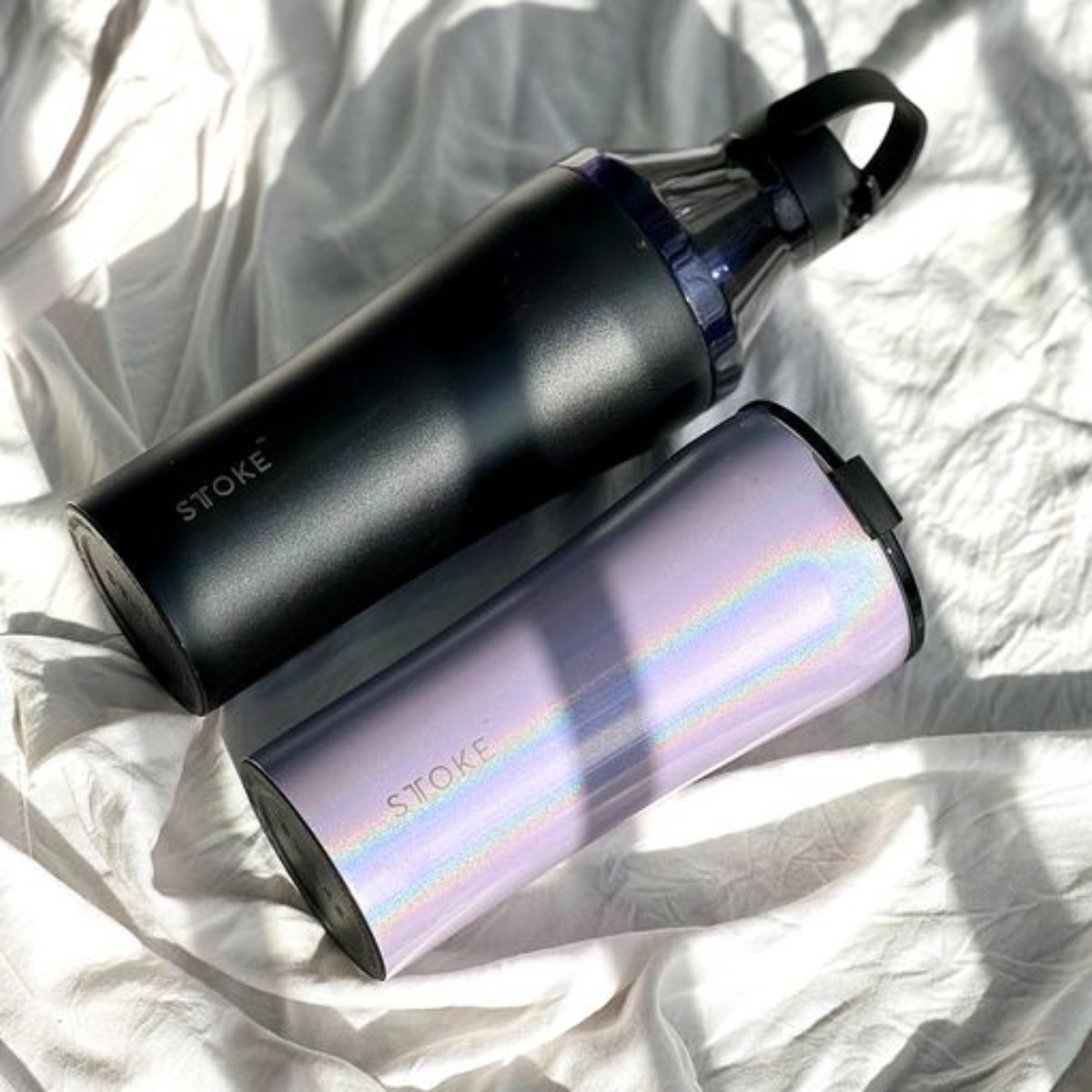 STTOKE ストーク ハイドレート&エクステンションセット ( ストロー フタ 蓋 ヨガ ジム Gサイズ Lサイズ 完全止水 ストローキャップ ボトル キャップ スポーツ 容量 替えキャップ マグボトル マイボトル ドリンクボトル )