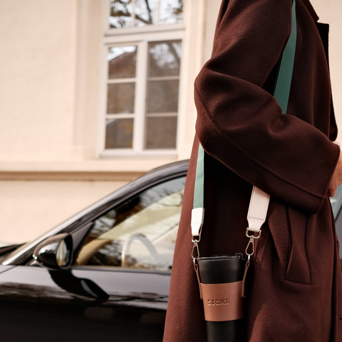 STTOKE ストーク カスタムストラップ ( カスタム用ストラップ マイボトル 水筒 マグボトル アウトドア キャンプ 手ぶら 散歩 お出掛け パーツ スタイリッシュ かわいい おしゃれ ストラップ ) 【イスラ】 イスラ