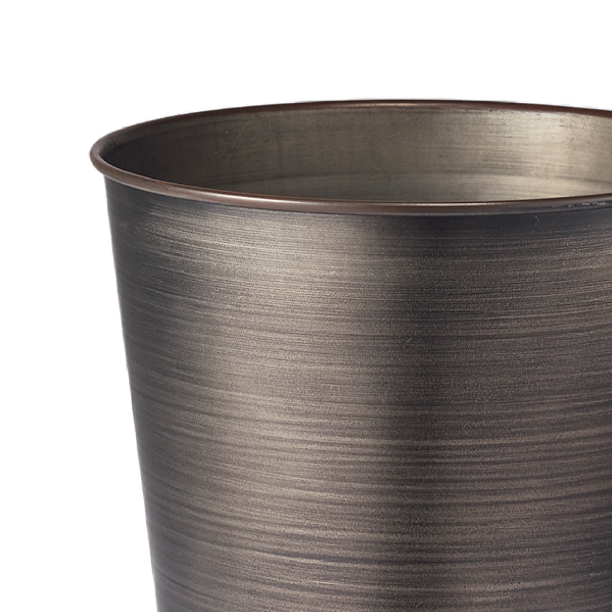 プランター MC円錐ポット 直径20×高さ20cm アイアン ( 植木鉢 プラントポット 植物用ポット 花瓶 花びん 花器 鉢カバー ポット 丸 円すい 卓上 スタンド 置く 植物 花 観葉植物 多肉植物 サボテン 園芸 直植え インテリア ) 【ブラック】 ブラック