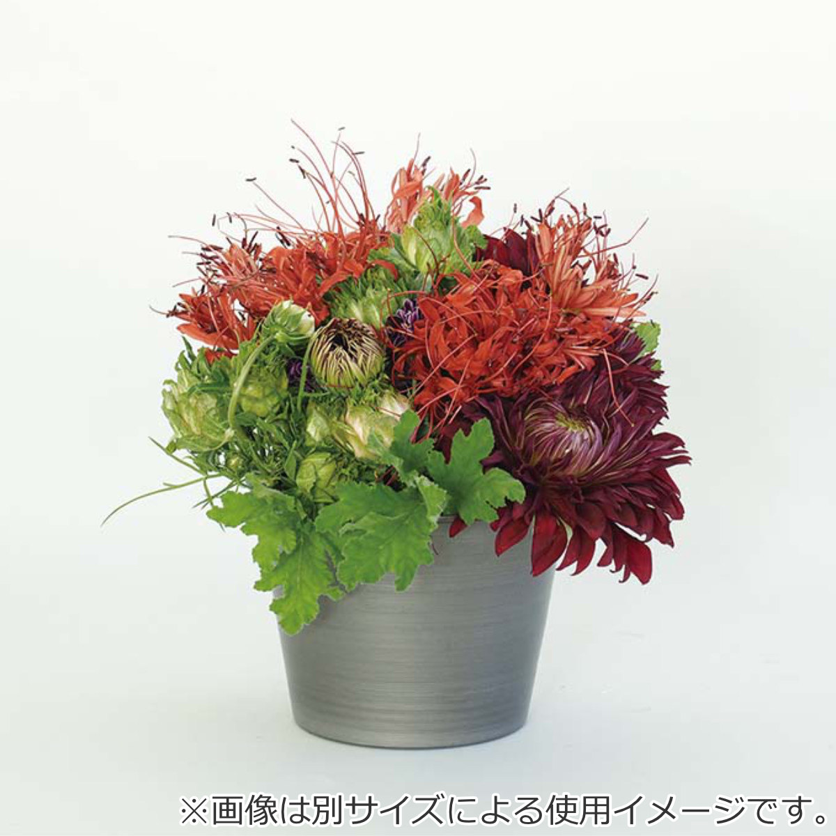 プランター MC円錐ポット 直径20×高さ20cm アイアン ( 植木鉢 プラントポット 植物用ポット 花瓶 花びん 花器 鉢カバー ポット 丸 円すい 卓上 スタンド 置く 植物 花 観葉植物 多肉植物 サボテン 園芸 直植え インテリア ) 【ブラック】 ブラック