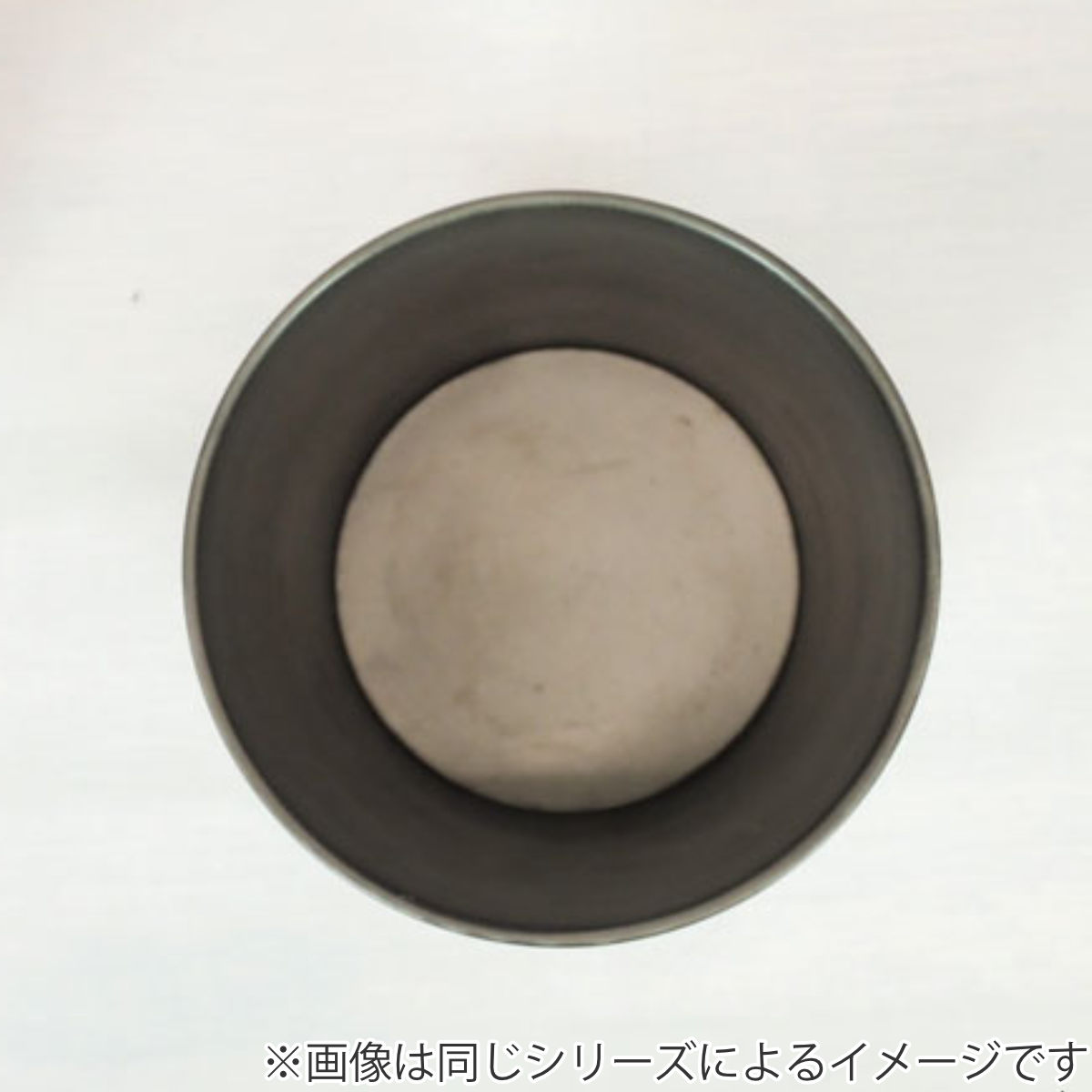 プランター MC円錐ポット 直径20×高さ20cm アイアン ( 植木鉢 プラントポット 植物用ポット 花瓶 花びん 花器 鉢カバー ポット 丸 円すい 卓上 スタンド 置く 植物 花 観葉植物 多肉植物 サボテン 園芸 直植え インテリア ) 【ブラック】 ブラック